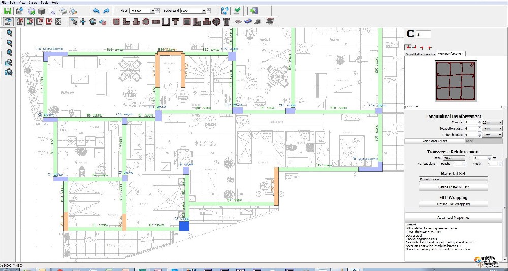 結構安全計算分析軟件SeismoBuild-消防安全評估軟件