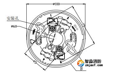 JTY-GM-GST9611點型光電感煙火災探測器