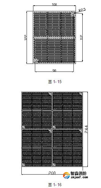 海灣JTY-HM-GST102紅外對射光束感煙探測器安裝示意圖