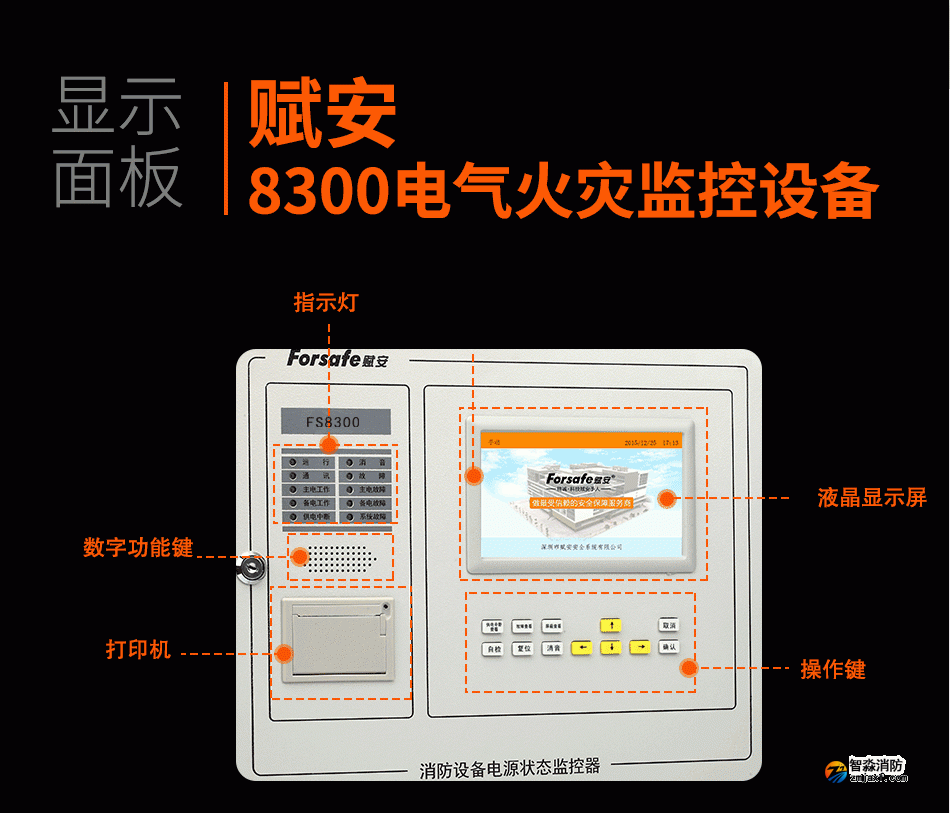 8300電氣火災監控設備