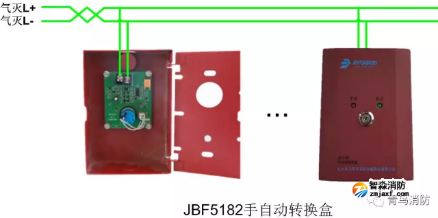 JBF5182手自動轉換盒接線圖