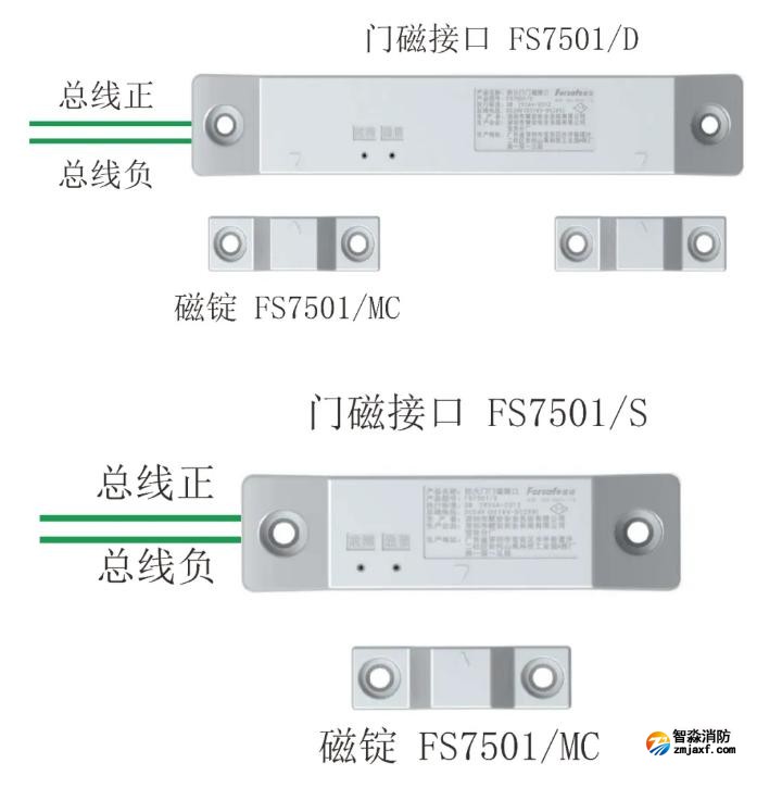 門磁接口FS7501接線圖