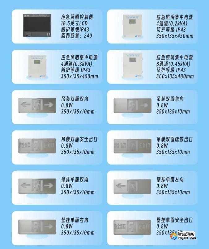 依愛A系列新標(biāo)疏散系列產(chǎn)品