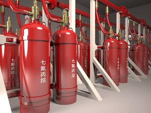 七氟丙烷氣體滅火系統安裝及要求