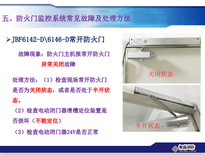 青鳥消防防火門監控系統常見故障及處理方法