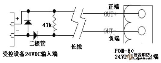 諾帝菲爾POM-8C智能多線聯(lián)動控制盤接線圖