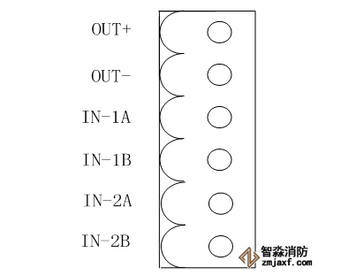 諾帝菲爾POM-8C智能多線聯(lián)動控制盤接線圖