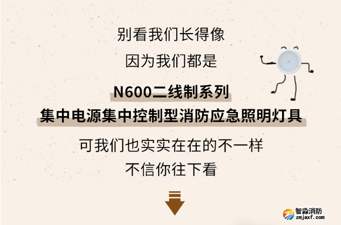 海灣消防N600二線制系列集中電源集中控制型消防應急照明燈具介紹